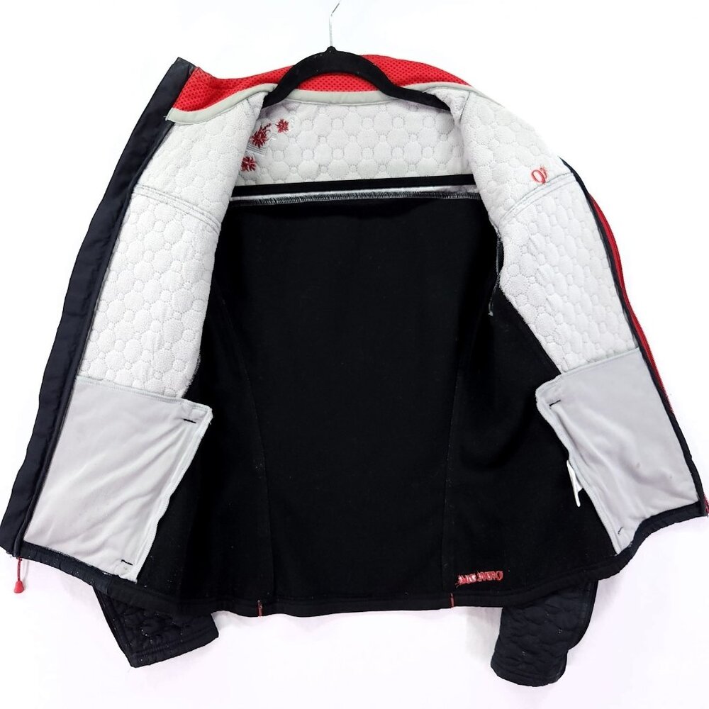 Pearl Izumi Technical Thermal Cycling Jacket Size Small Black Red Trim - Picture 3 of 13